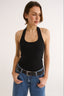 Harmony Halter Tank Black