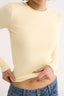 Carina Classic Long Sleeve Buttermilk