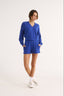 Charlotte V Neck Jumper Cobalt