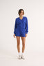Charlotte V Neck Jumper Cobalt