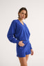 Charlotte V Neck Jumper Cobalt