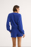 Charlotte V Neck Jumper Cobalt