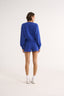 Charlotte V Neck Jumper Cobalt