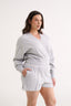 Percy Track Short Grey Marle