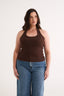 Harmony Halter Tank Cocoa