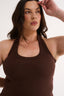 Harmony Halter Tank Cocoa
