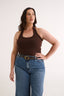 Harmony Halter Tank Cocoa