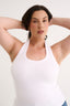 Harmony Halter Tank Optic White