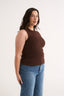 Harmony Shell Tank Cocoa