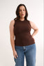 Harmony Shell Tank Cocoa
