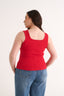 Harmony Square Neck Tank Radiant Red