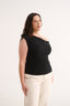 Valentina Off Shoulder Top Black