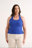 Harmony Halter Tank Cobalt