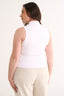 Tara Mock Neck Tank Optic White