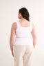 Harmony Square Neck Tank Optic White