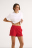 Percy Track Short Radiant Red