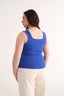 Harmony Square Neck Tank Cobalt