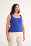 Harmony Square Neck Tank Cobalt