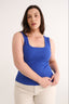 Harmony Square Neck Tank Cobalt