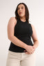 Harmony Shell Tank Black