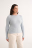 Carina Classic Long Sleeve Stone Blue