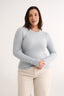 Carina Classic Long Sleeve Stone Blue