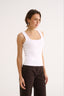 Harmony Square Neck Tank Optic White