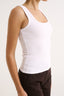 Harmony Square Neck Tank Optic White