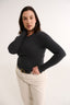 Carina Classic Long Sleeve Charcoal Marle