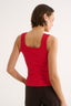 Harmony Square Neck Tank Radiant Red