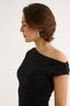 Valentina Off Shoulder Top Black